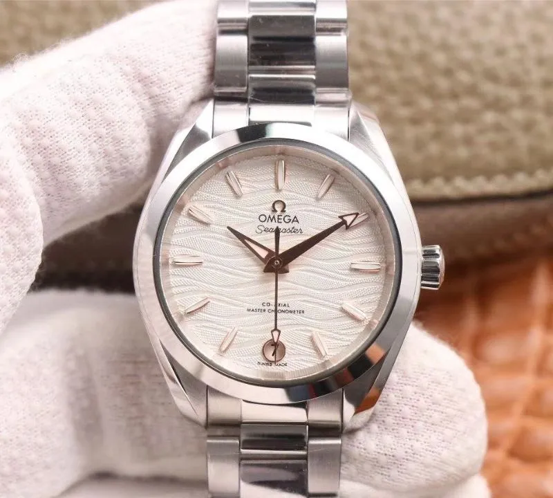 Omega Seamaster 220.10.38.20.02.002 Aqua Terra 150M VS Factory 1:1 Best Edition Replica Watch White dial Swiss 8800